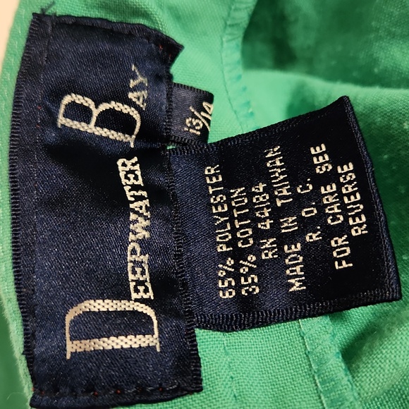 Deep Water Bay Misses Vintage Pants with attached wrap around skirt Sz 13/14 - Picture 5 of 8